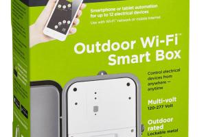WiOn Outdoor WiFi Smart Box for Smartphone Automation