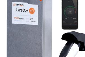 JuiceBox Pro: WiFi Enabled Electric Vehicle Charging Station
