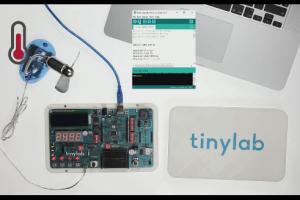 Tinylab: Tablet Sized Prototyping Station [Arduino]