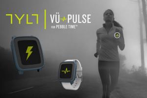 TYLT VU Pulse: Wireless Charging & Heart Rate Monitoring for Pebble Time