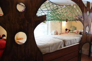 Tree House Bunk Bed for Kids