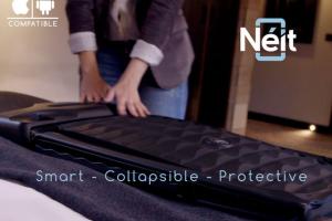 Neit: Collapsible Hard Case Luggage + GPS