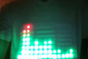 WiFi Controlled LED Shirt + Android App