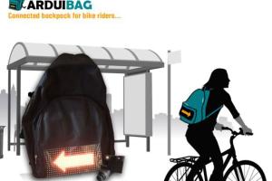 Arduibag: DIY Connected Backpack for Bike Riders