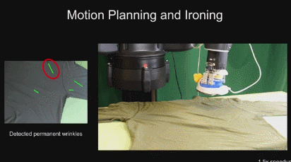 robotic ironing