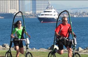 GlideCycle for Weightless Running