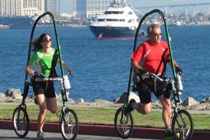 GlideCycle for Weightless Running