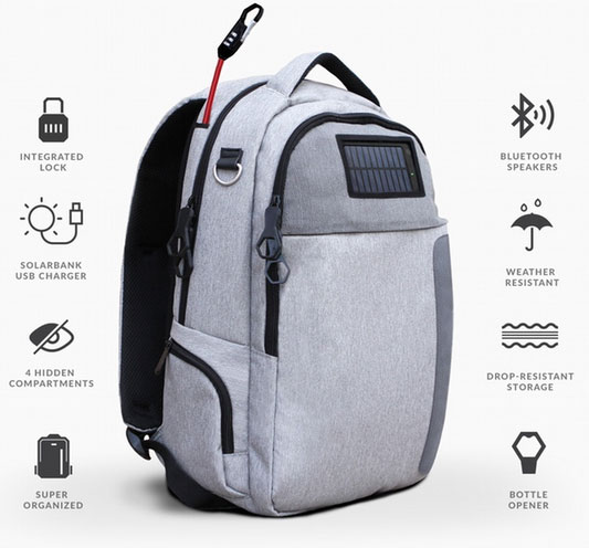 Lifepack solar powered outlet