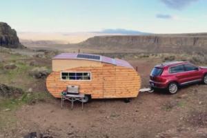Homegrown Handcrafted Travel Trailers w/ Solar Power