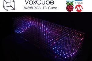 VoxCube: 8x8x8 LED Chainable Cubes