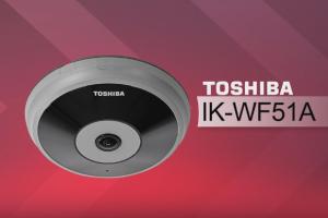 Toshiba IK-WF51A Full Surround Panoramic IP Surveillance Camera
