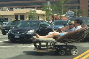 Motorized Papasan Chair