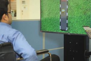 Visio Roller: Interactive Wheelchair Training System