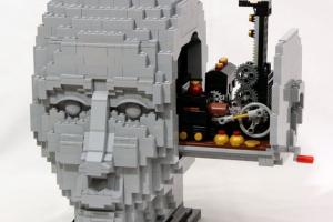 The Engineer: LEGO Kinetic Sculpture