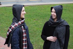 RainScarf: Reversible Hooded Scarf