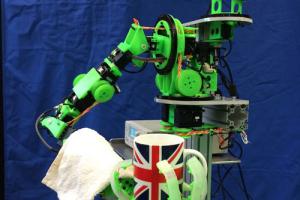 GummiArm: 3D Printable Robot Arm Reacts To Avoid Damage