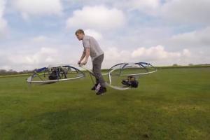Homemade Hoverbike Gets You Off the Ground