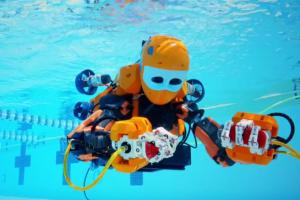 OceanOne: Humanoid Robot for Underwater Exploration