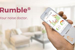 Rumble App-enabled Sound Meter