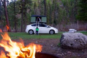 BlackFin Camper Box: Roof Top Tent For Your Car