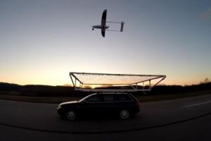 Landing an Autonomous Aircraft On a Moving Car