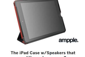 Ampple Amplifier Case for iPad