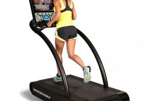 Woodway 4Front Treadmill with 19″ HDTV