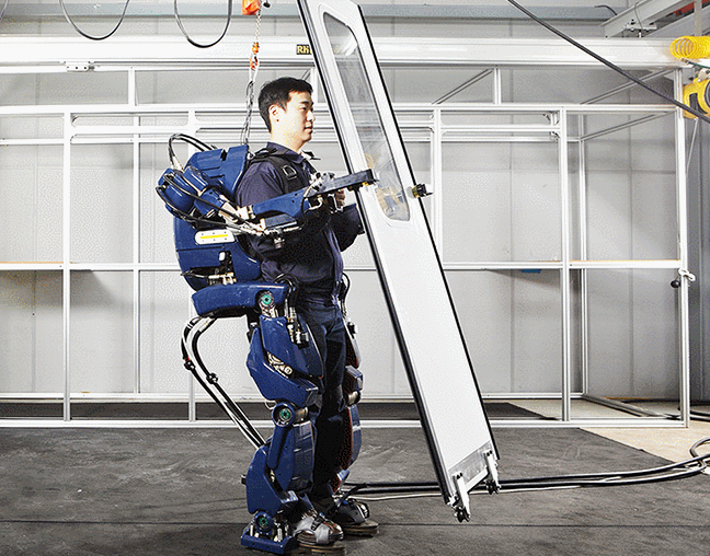 Hyundai's Wearable Robotic Exoskeleton