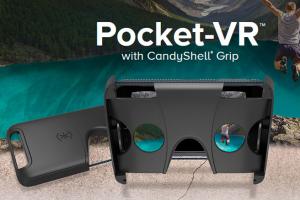 Pocket-VR: Foldable VR Headset for Smartphones w/ Lens Protection
