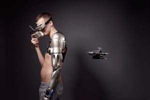 Advanced Bionic Arm Inspired by Metal Gear Solid