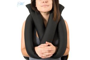 Pretzel Pillow Supports Your Arms, Head, and Neck