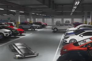Automated Car Parking System Using Robots