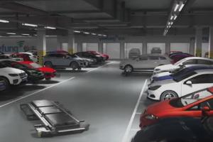 Automated Car Parking System Using Robots