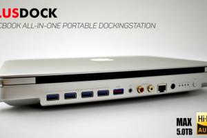 PlusDock Portable Expansion Dock for MacBooks