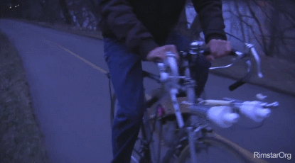 Sparking Bike with Wimshurst Machine