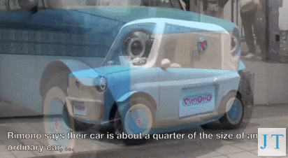 Rimono Tiny Two-Seater Electric Car