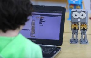 Marty Fully Programmable Walking Robot for Kids & Makers