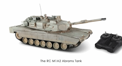 remote controlled abrams tank