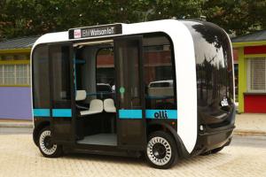 Olli Self-driving Vehicle Powered by IBM Watson