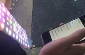 Lumen Tie: Bluetooth LED Tie with Smartphone/Smartwatch Control