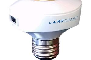 LampChamp: Turns Any Lamp Into a USB Charger
