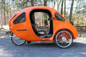 PEBL: Fully Enclosed, Hemp Based Pedal Electric Vehicle