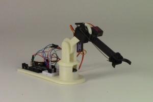 LittleArm: 3D Printed Arduino Robot Arm