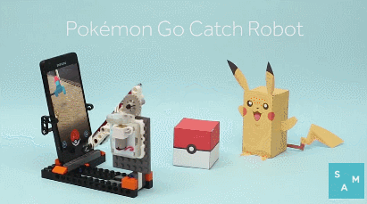 Pokemon Go Catch Robot