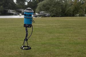 Mine Kafon Drone with Robotic Extensions Clears Land Mines