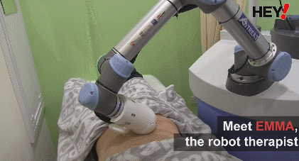 Emma Robot Therapist Treats Injuries