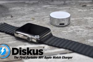 Diskus Portable Apple Watch Charger