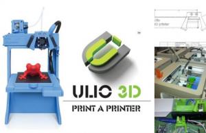 ULIO 3D Printed 3D Printer Kit To Teach STEM