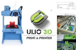 ULIO 3D Printed 3D Printer Kit To Teach STEM