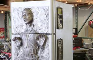 DIY: Han Solo Carbonite Refrigerator